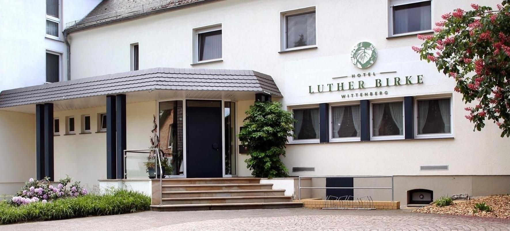 Hotel Luther Birke Wittenberg Esterno foto